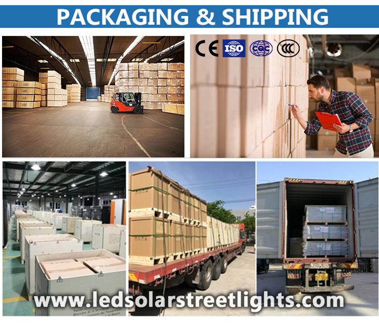 Packaging and Shipping of LED Flood Light with Motion Sensor