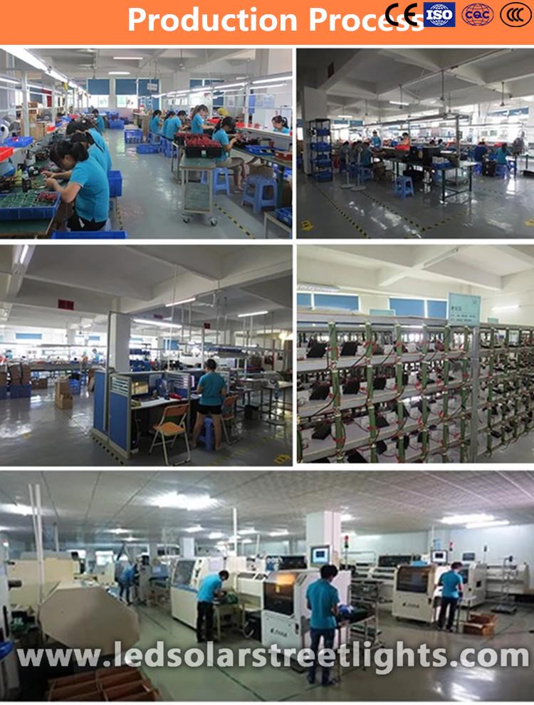 production process of solar street light controller